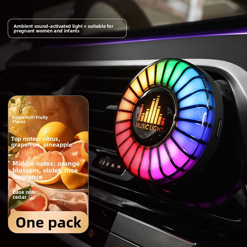 Car Air Vent RGB Ambient Light with Aromatherapy