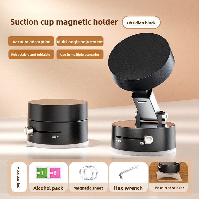 Magnetic Car Phone Mount with 15W Wireless Charging