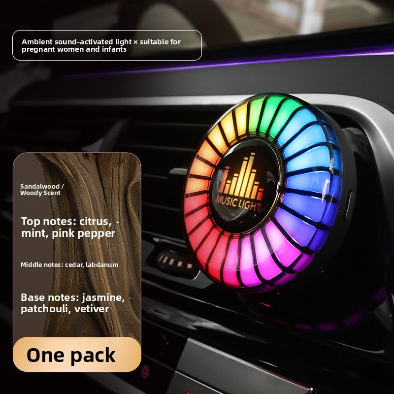 Car Air Vent RGB Ambient Light with Aromatherapy