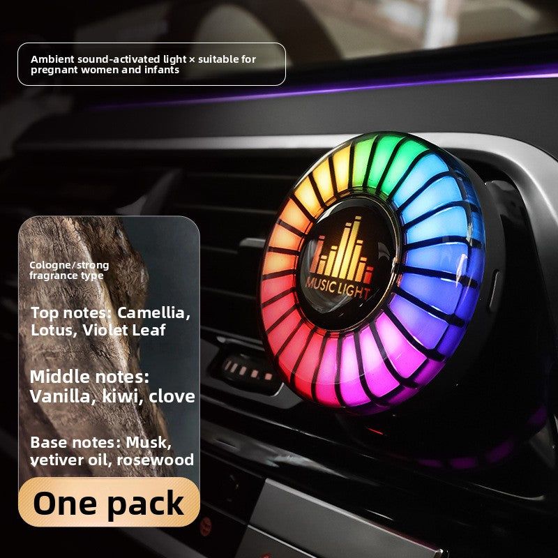 Car Air Vent RGB Ambient Light with Aromatherapy