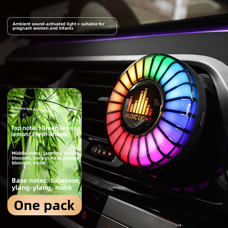 Car Air Vent RGB Ambient Light with Aromatherapy